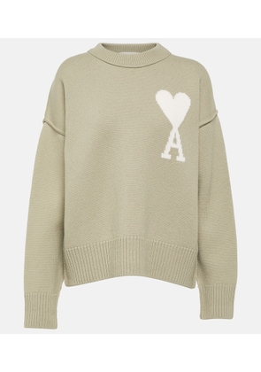Ami Paris Ami De Coeur wool sweater