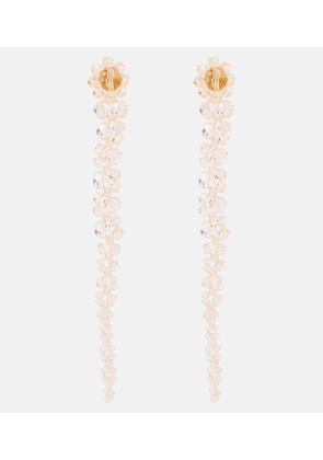 Simone Rocha Drip crystal-embellished drop earrings