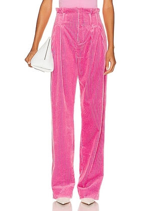 IRO Jake Pant in Pink - Pink. Size 36 (also in 34, 40).
