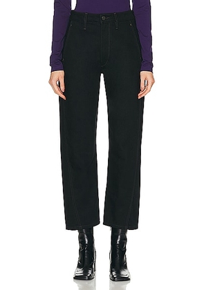 Lemaire Twisted Pant in Black - Black. Size 34 (also in 36, 38, 40, 42).