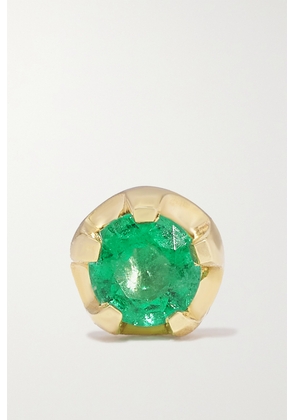 Andrea Fohrman - 14-karat Gold Emerald Single Earring - One size