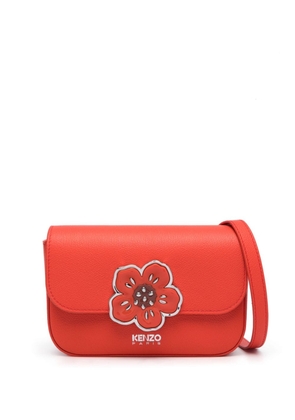 Kenzo Boke Flower leather shoulder bag - Red