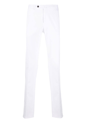 PT Torino mid-rise straight-leg trousers - White