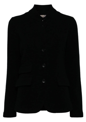 N.Peal Milano classic-collar blazer - Black