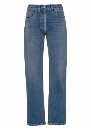 Prada cropped straight-leg jeans - Blue