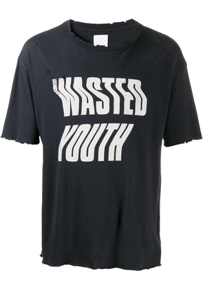 Alchemist Wasted Youth cotton T-shirt - Black