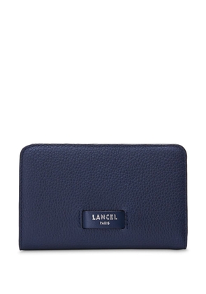 Lancel logo-stamp leather wallet - Blue