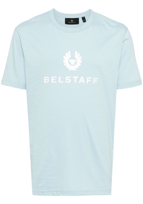 Belstaff logo-print cotton T-shirt - Blue