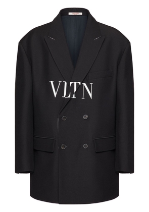 Valentino Garavani Crepe Couture double-breasted blazer - Black