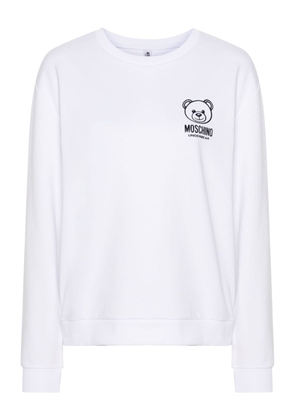 Moschino Teddy Bear-appliqué sweatshirt - White