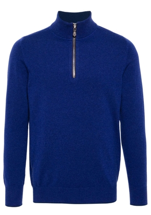 N.Peal The Carnaby cashmere cardigan - Blue