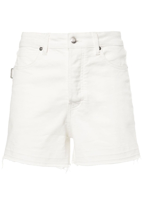 Zadig&Voltaire high-rise denim shorts - White