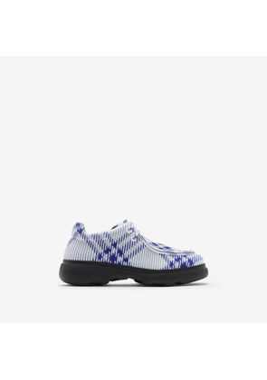 Burberry Check Woven Creeper Shoes