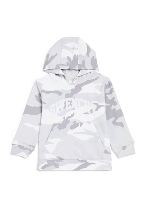 Givenchy Kids Camouflage Print Logo Hoodie (4-12+ Years)