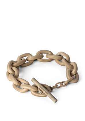 Parts Of Four Acid-Treated Brass Toggle Chain Bracelet