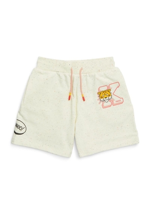 Kenzo Kids Cotton-Blend Graphic Logo Shorts (2-14 Years)