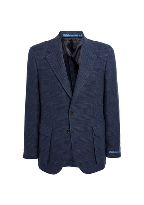 Polo Ralph Lauren Linen-Wool Check Blazer