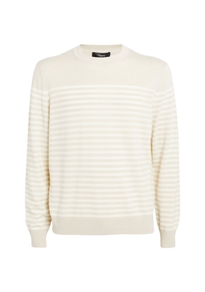 Theory Merino Wool Striped Sweater