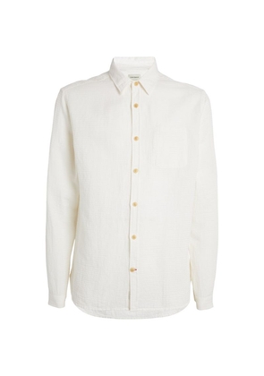 Oliver Spencer Linen-Cotton Textured Shirt