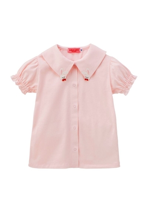 Miki House Cotton Embroidered Blouse (2-7 Years)