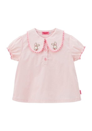 Miki House Cotton Embroidered Blouse (2-5 Years)