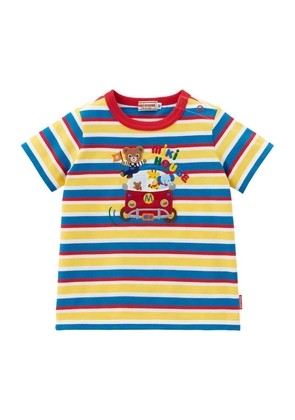 Miki House Cotton Striped T-Shirt (2-7 Years)