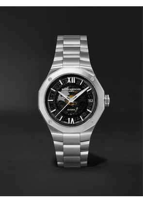 Baume & Mercier - Riviera Automatic 39mm Stainless Steel Watch, Ref. No. 10715 - Men - Black