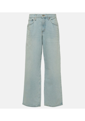 Agolde Fusion Jean mid-rise wide-leg jeans