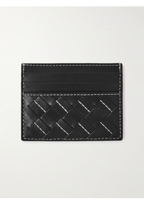 Bottega Veneta - Intrecciato Leather Cardholder - Men - Black