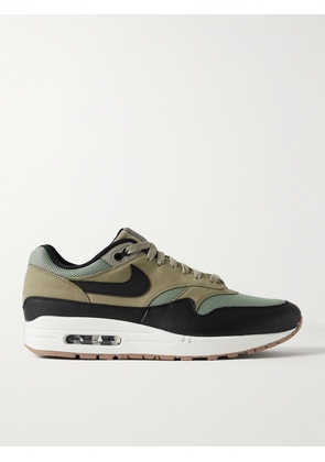 Nike - Air Max 1 SC Suede, Mesh and Leather Sneakers - Men - Green - US 5