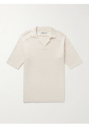 Inis Meáin - Linen Polo Shirt - Men - Neutrals - S