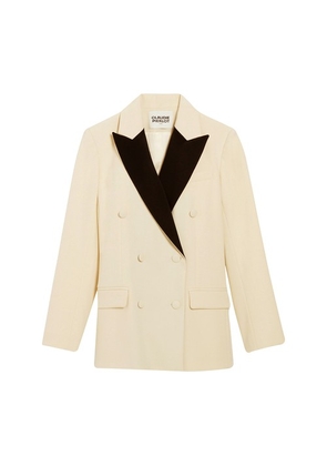Two-tone suit jacket