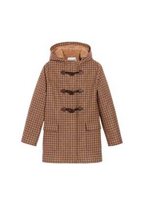 Wool-blend duffle coat