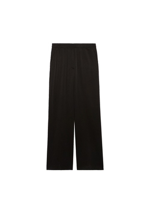 Suit trousers with satin finish