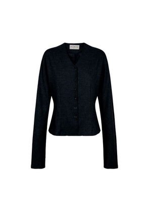Lanna virgin wool and cashmere jacket