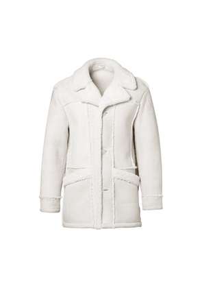 Sheepskin 3-button coat