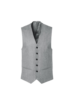 Wool flannel suit waistcoat