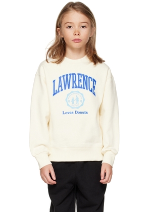 SUNDAY DONUT CLUB® Kids Off-White 'Lawrence' Sweatshirt