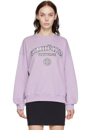 KIMHĒKIM Purple 'Universe' Sweatshirt