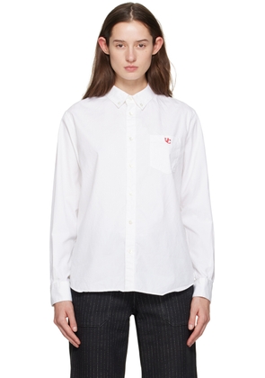 UNDERCOVER White Embroidered Shirt