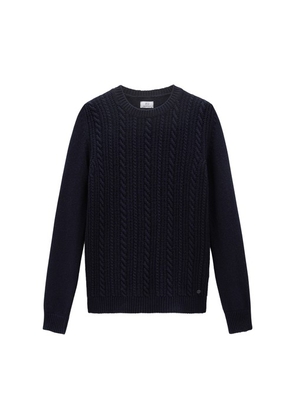 Crewneck Sweater in Wool Blend