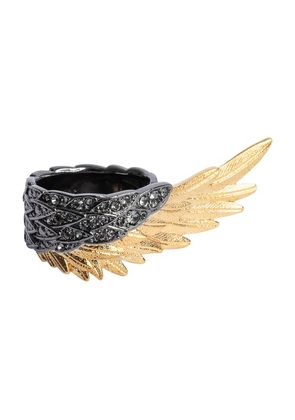 Rock Feather Ring