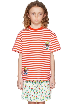 Stella McCartney Kids Red & White Fast Food T-Shirt