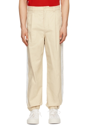 Tommy Jeans Beige Tapered Trousers