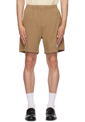 Sporty & Rich Brown 'Made In USA' Shorts