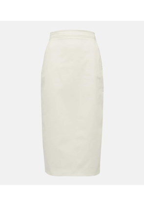 Max Mara Zulia cotton-blend midi skirt