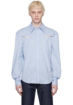 K.NGSLEY Blue Hanky Shirt