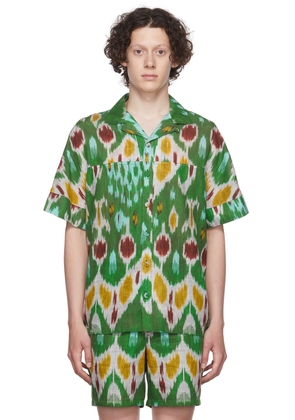 Erdem Green Philip Shirt