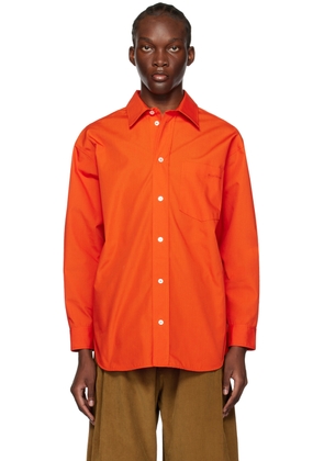Meryll Rogge Orange Classic Shirt