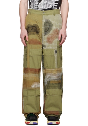 Who Decides War Khaki Camouflage Cargo Pants